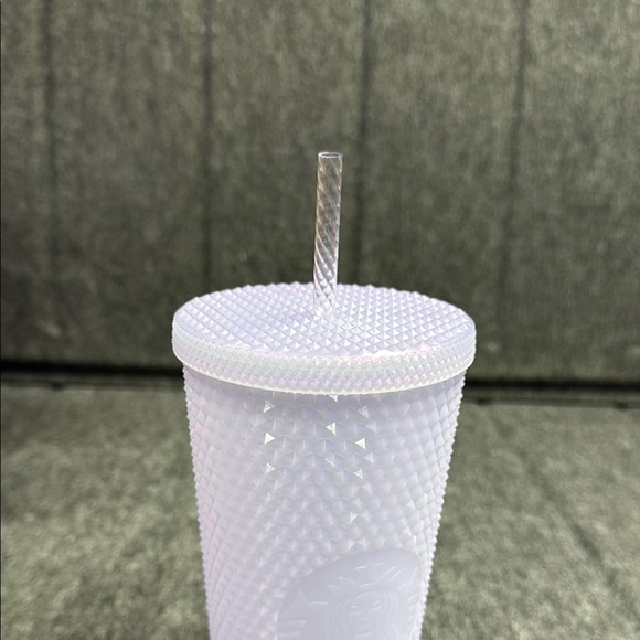 Starbucks Purple and Silver Studded Tumbler Drinkware - Picture 4 of 5